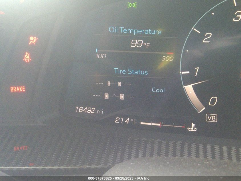 2020 Chevrolet Corvette 3Lt VIN: 1G1Y82D45L5102284 Lot: 37673625