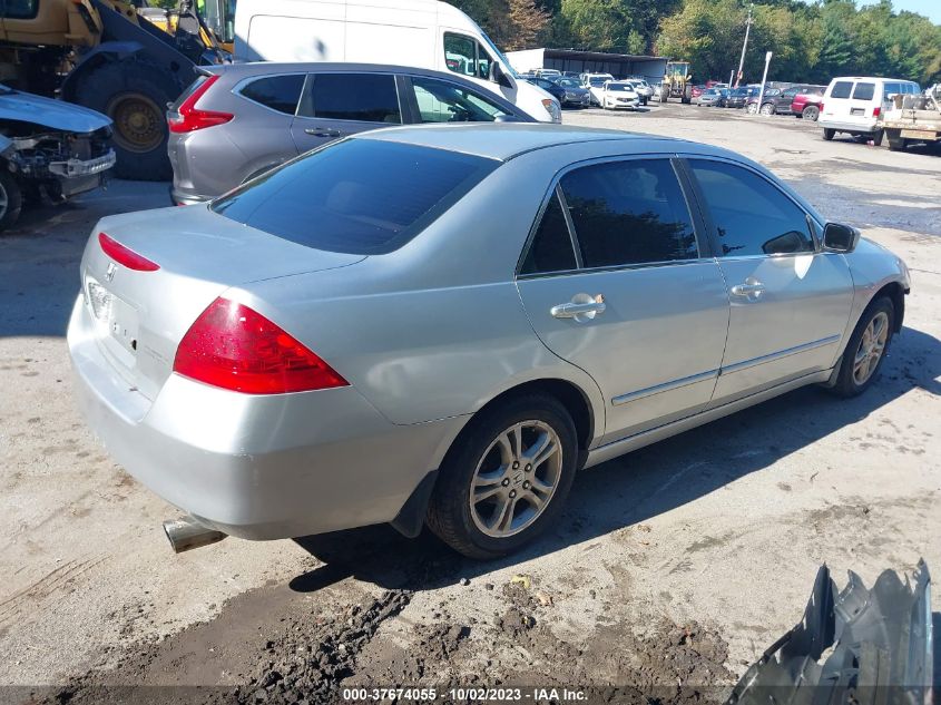 2006 Honda Accord 2.4 Se VIN: 1HGCM56366A161599 Lot: 37674055