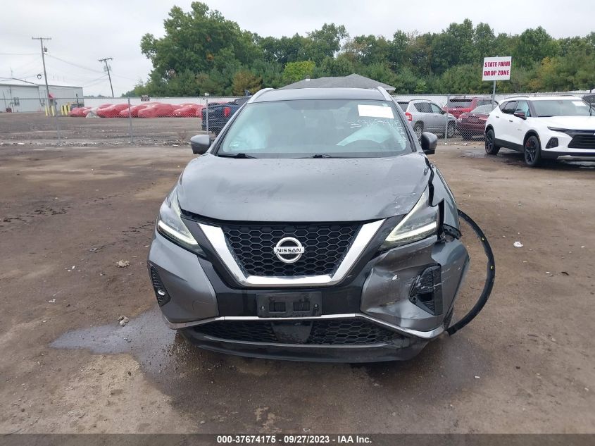 2019 Nissan Murano Sl VIN: 5N1AZ2MS0KN102949 Lot: 37674175