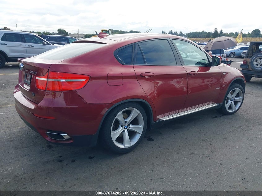 2009 BMW X6 xDrive50I VIN: 5UXFG83569LZ92585 Lot: 37674202