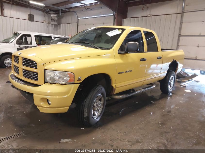 2005 Dodge Ram 2500 Slt VIN: 3D7KS28C25G758721 Lot: 37674284