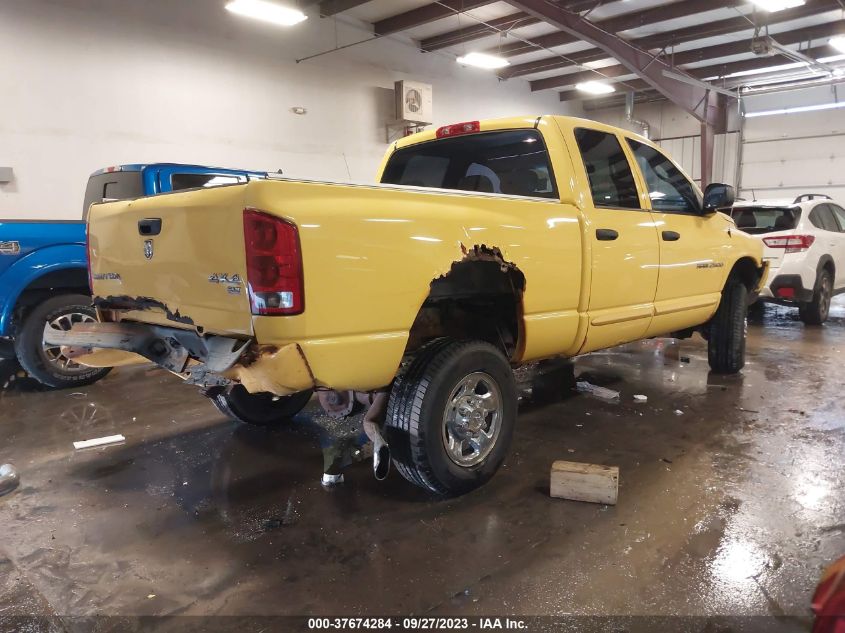 2005 Dodge Ram 2500 Slt VIN: 3D7KS28C25G758721 Lot: 37674284