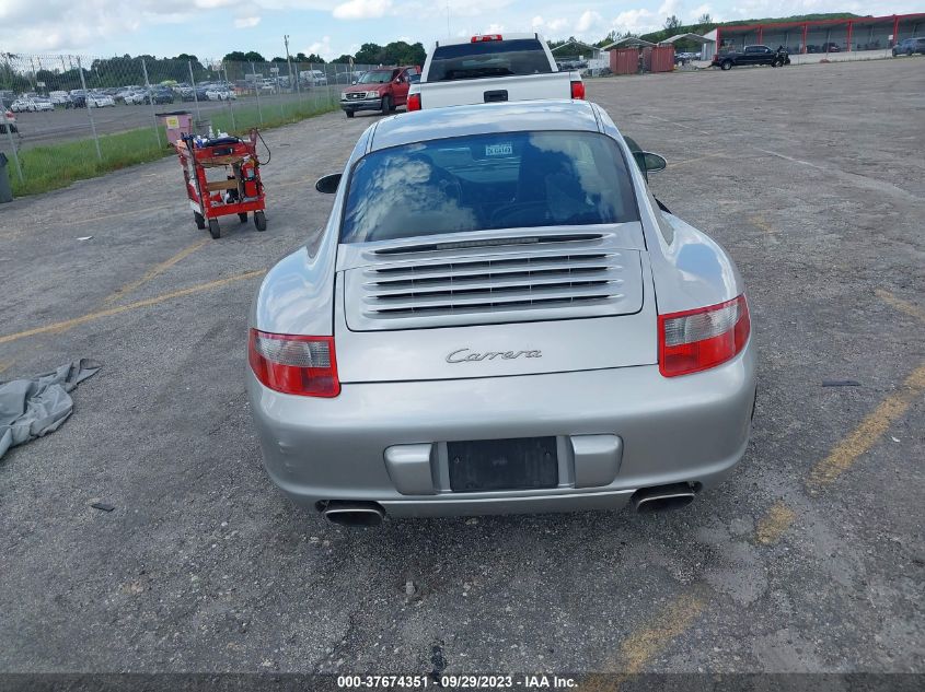 2007 Porsche 911 Carrera VIN: WP0AA29957S711397 Lot: 37674351