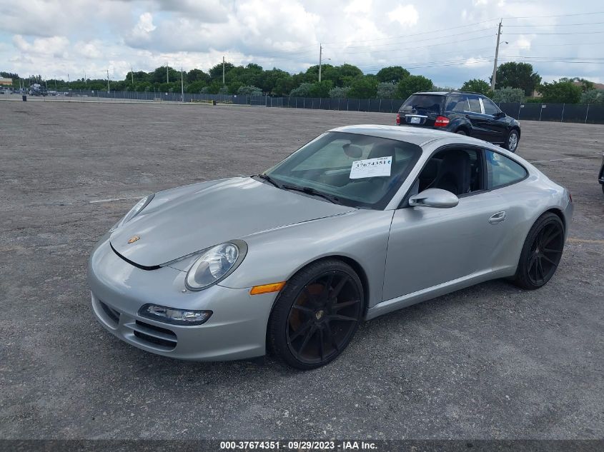 2007 Porsche 911 Carrera VIN: WP0AA29957S711397 Lot: 37674351