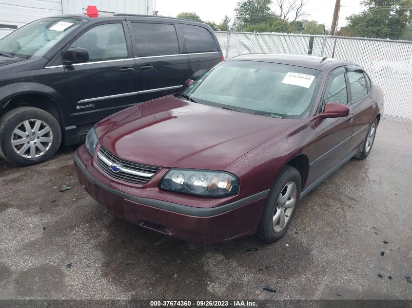 2003 Chevrolet Impala VIN: 2G1WF52E339409157 Lot: 37674360