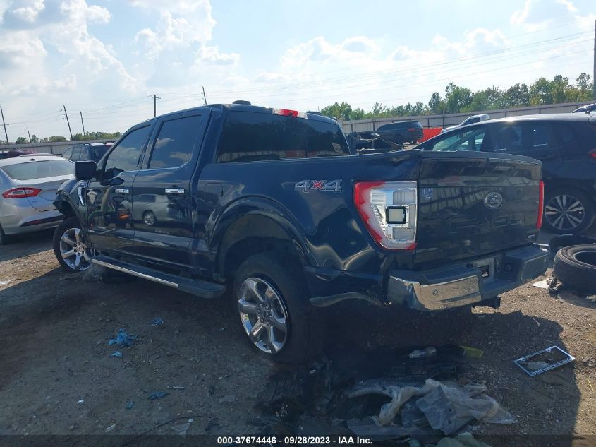 2022 Ford F-150 Xl/Xlt/Lariat VIN: 1FTFW1E87NFC10709 Lot: 37674446