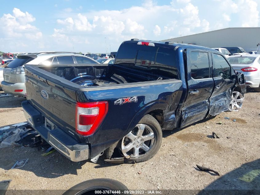 2022 Ford F-150 Xl/Xlt/Lariat VIN: 1FTFW1E87NFC10709 Lot: 37674446