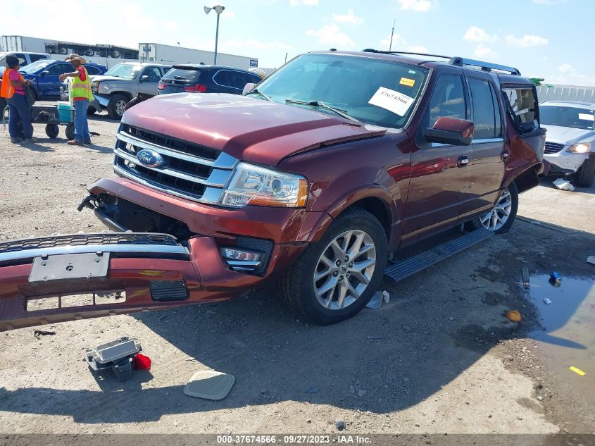 2015 Ford Expedition El Limited VIN: 1FMJK1KT8FEF16481 Lot: 37674566