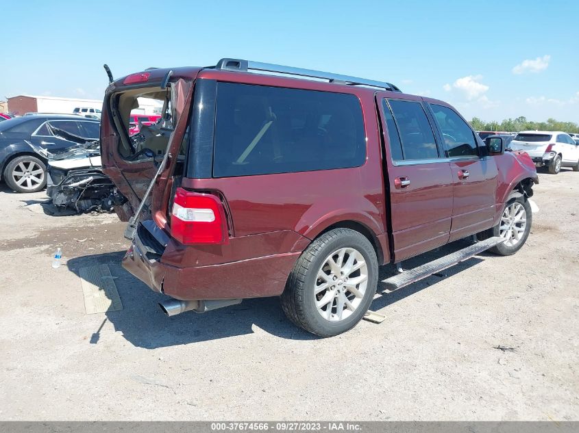 2015 Ford Expedition El Limited VIN: 1FMJK1KT8FEF16481 Lot: 37674566