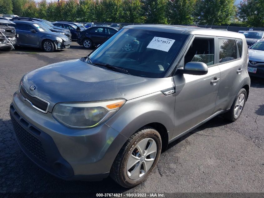 2016 Kia Soul Base VIN: KNDJN2A28G7250217 Lot: 37674821