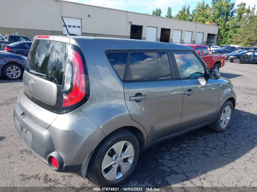 2016 Kia Soul Base VIN: KNDJN2A28G7250217 Lot: 37674821