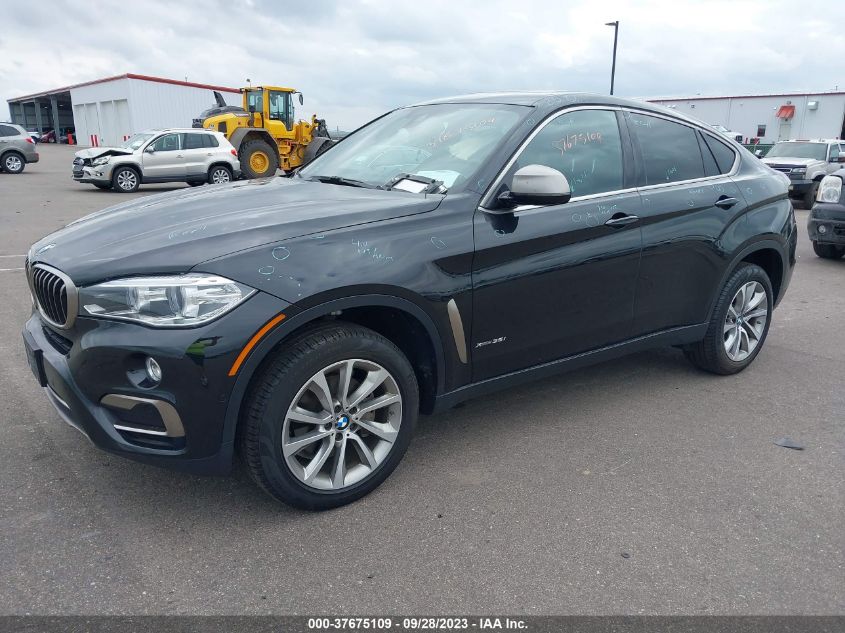 VIN 5UXKU2C53K0Z64822 2019 BMW X6, Xdrive35I no.2