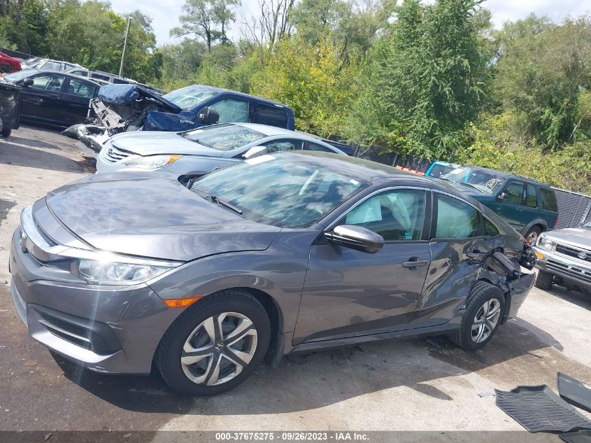 2018 Honda Civic Lx VIN: 2HGFC2E59JH606137 Lot: 37675275