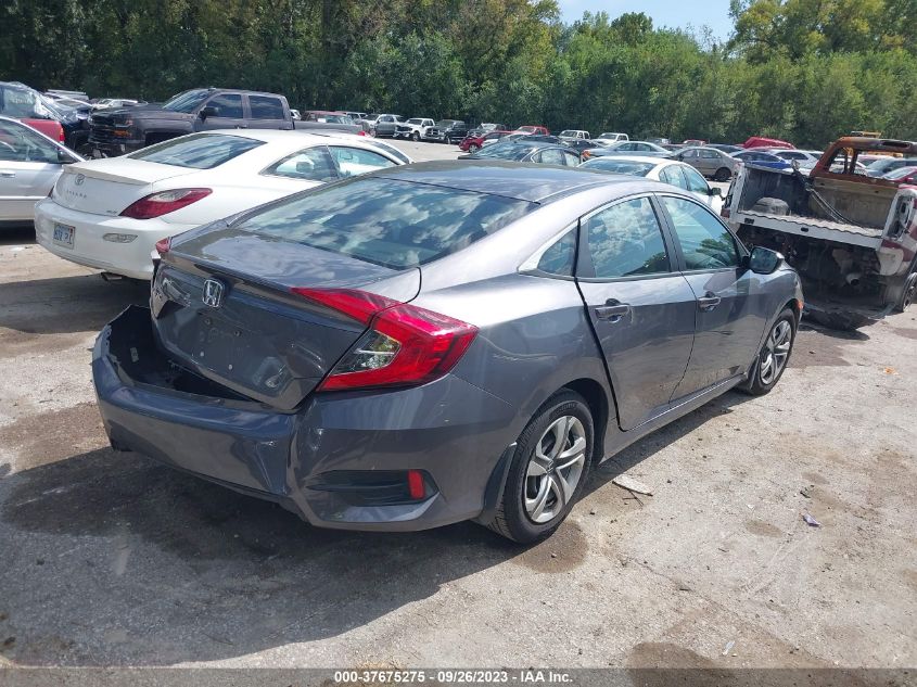 2018 Honda Civic Lx VIN: 2HGFC2E59JH606137 Lot: 37675275