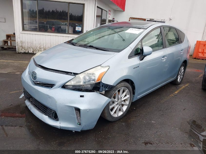 2012 Toyota Prius V Five VIN: JTDZN3EU4C3025945 Lot: 37675293