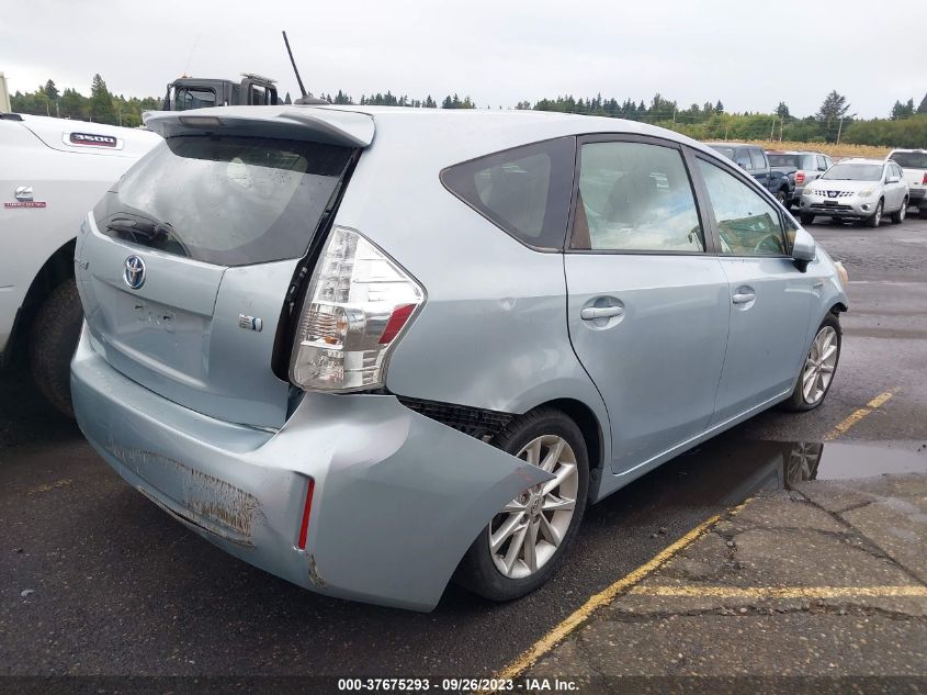 2012 Toyota Prius V Five VIN: JTDZN3EU4C3025945 Lot: 37675293