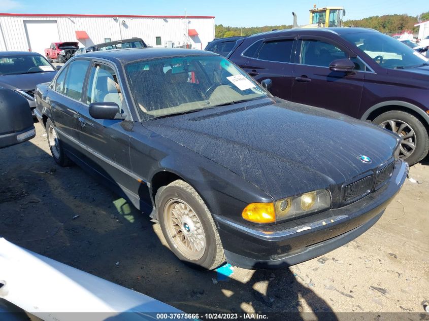 1998 BMW 740Ia VIN: WBAGF8324WDL51291 Lot: 37675666