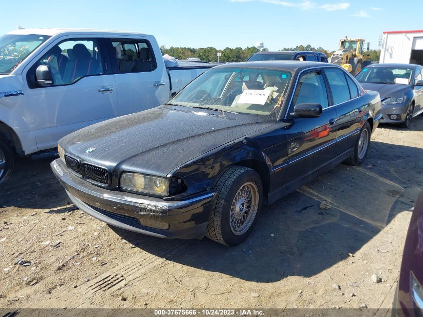 1998 BMW 740Ia VIN: WBAGF8324WDL51291 Lot: 37675666