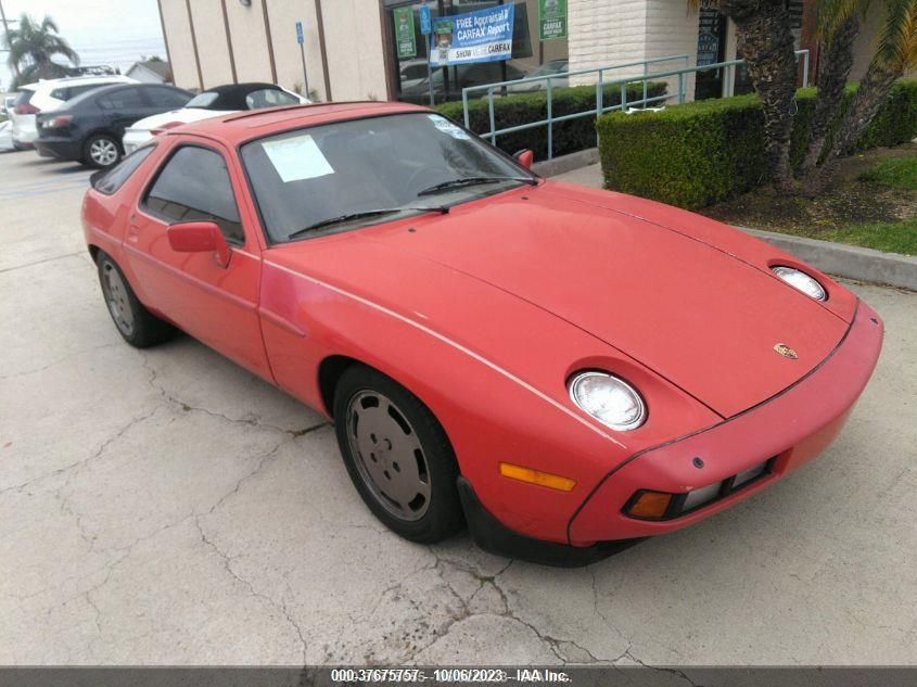 1986 Porsche 928 S VIN: WP0JB0920GS861390 Lot: 37675757