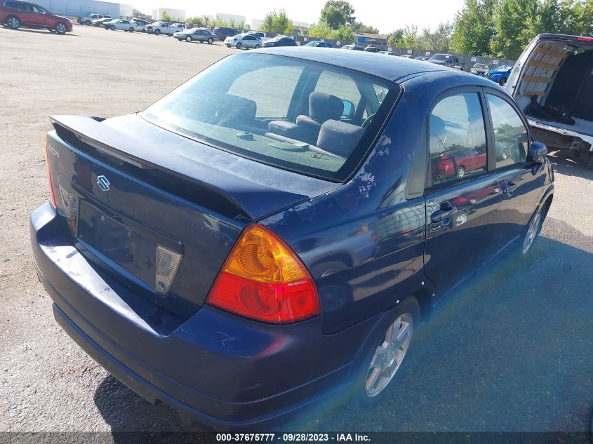 2003 Suzuki Aerio S/Gs VIN: JS2RA41S335150712 Lot: 37675777