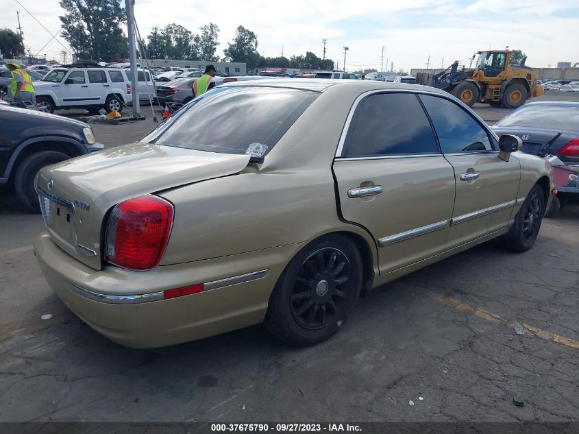 2004 Hyundai Xg350 L VIN: KMHFU45E34A283502 Lot: 37675790