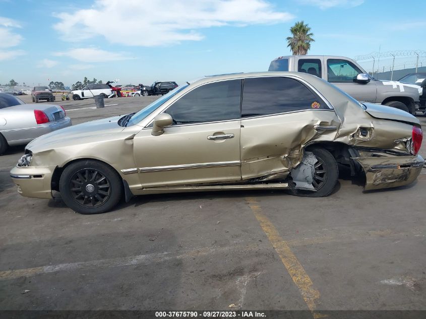 2004 Hyundai Xg350 L VIN: KMHFU45E34A283502 Lot: 37675790