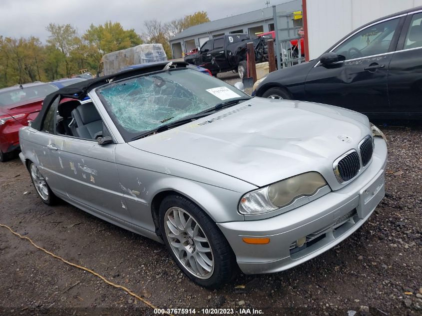 2002 BMW 3 Series 330Ci VIN: WBABS53402JU93476 Lot: 37675914