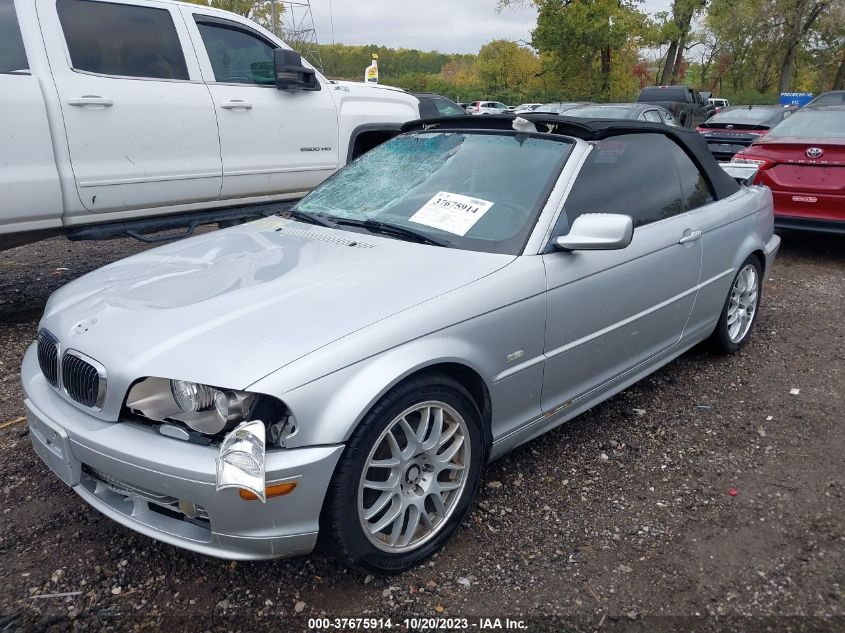 2002 BMW 3 Series 330Ci VIN: WBABS53402JU93476 Lot: 37675914