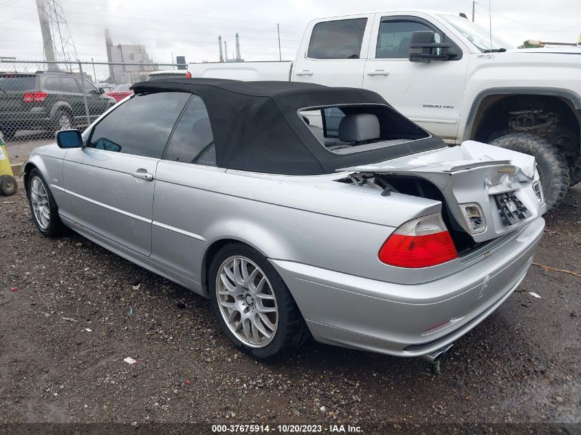 2002 BMW 3 Series 330Ci VIN: WBABS53402JU93476 Lot: 37675914