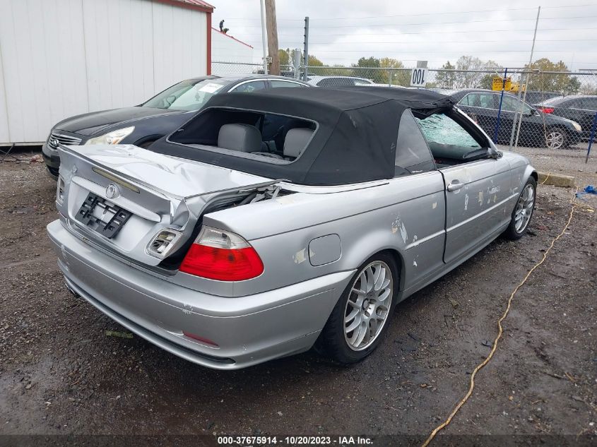 2002 BMW 3 Series 330Ci VIN: WBABS53402JU93476 Lot: 37675914