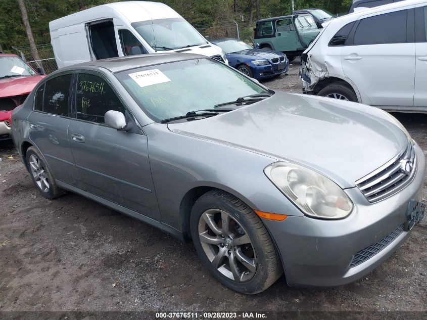 2005 Infiniti G35X VIN: JNKCV51F15M309022 Lot: 37676511