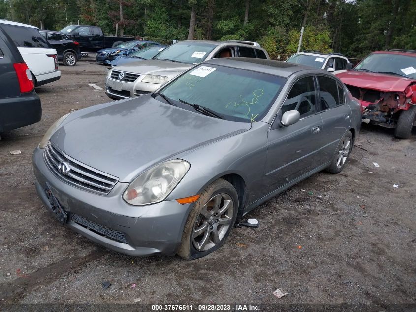 2005 Infiniti G35X VIN: JNKCV51F15M309022 Lot: 37676511