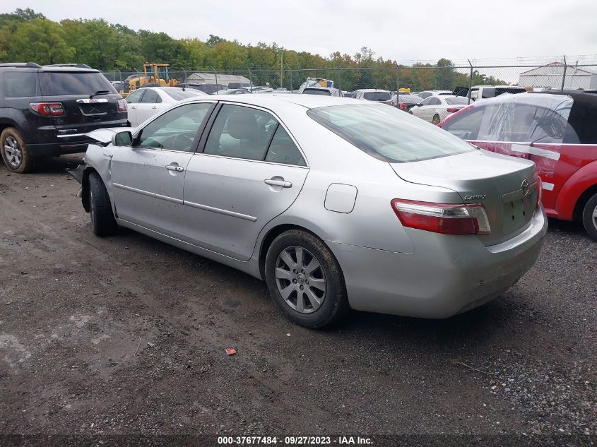 2007 Toyota Camry Hybrid VIN: JTNBB46KX73020599 Lot: 37677484