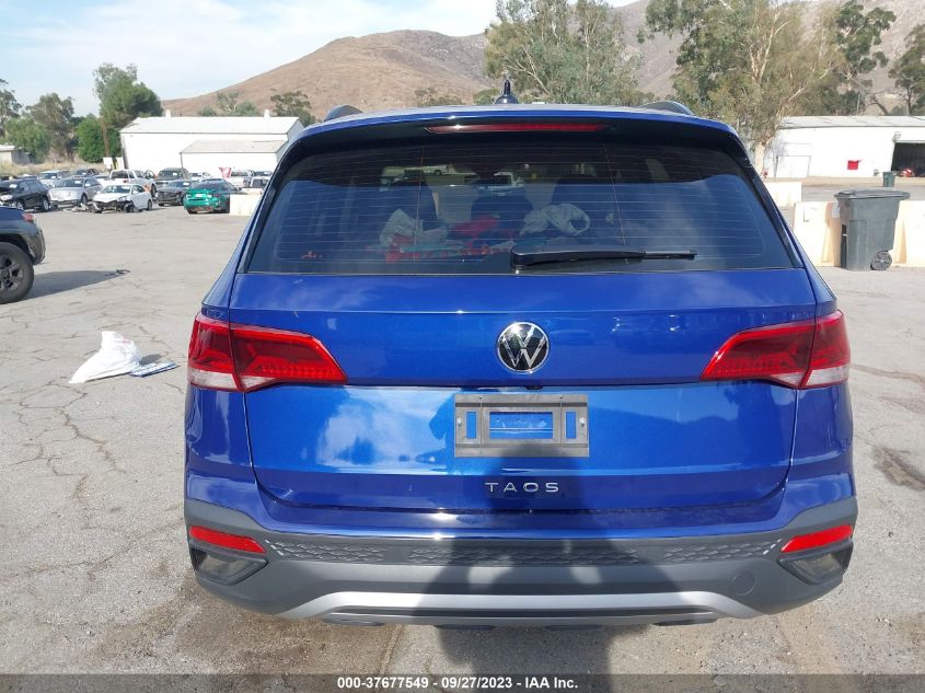 2023 Volkswagen Taos 1.5T S VIN: 3VVDX7B20PM359247 Lot: 37677549