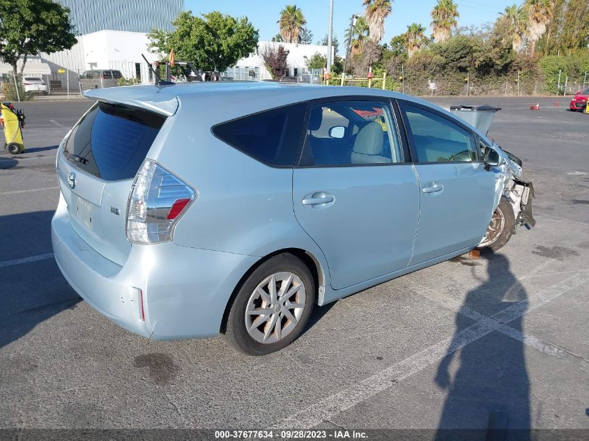 2012 Toyota Prius V Two/Three/Five VIN: JTDZN3EU0C3170531 Lot: 37677634