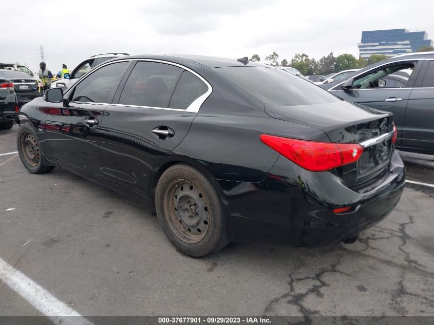 VIN JN1EV7AP0GM306052 2016 INFINITI Q50 no.3