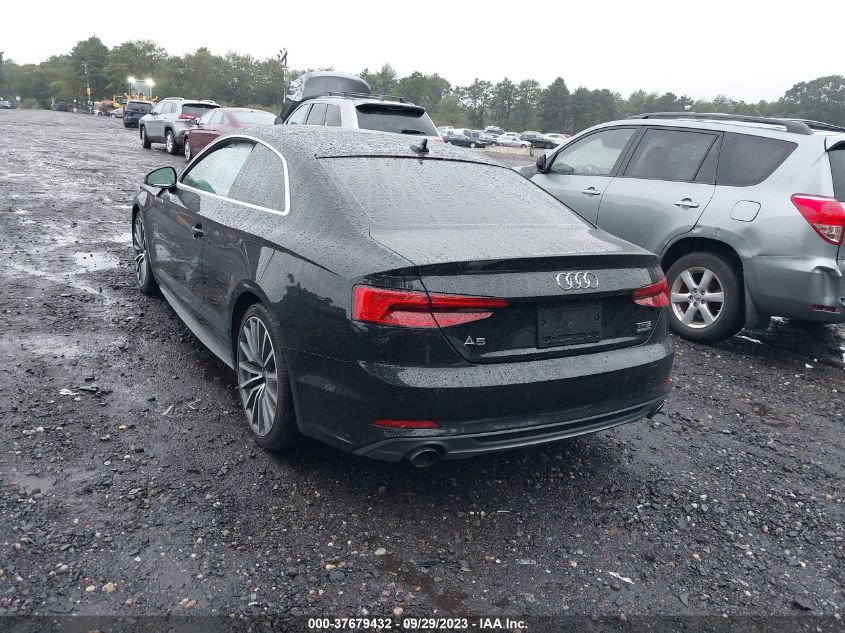 2018 Audi A5 2.0T Premium VIN: WAUUNAF57JA008486 Lot: 37679432