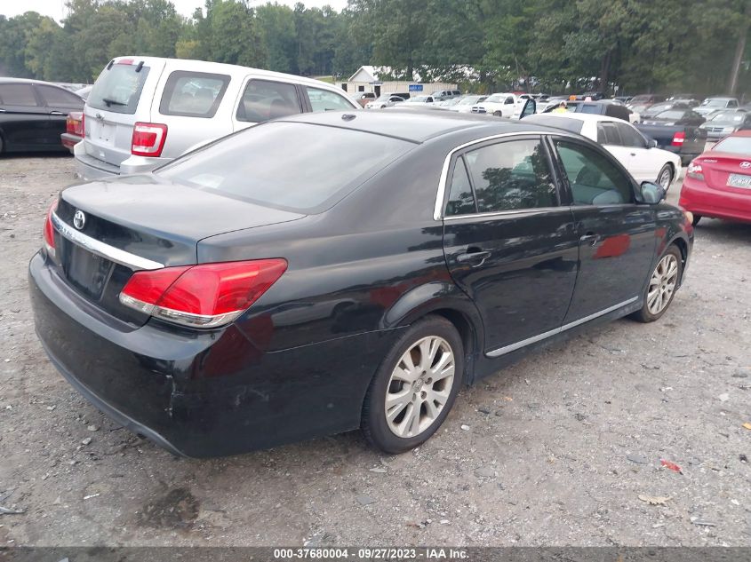 2011 Toyota Avalon VIN: 4T1BK3DB3BU430306 Lot: 37680004