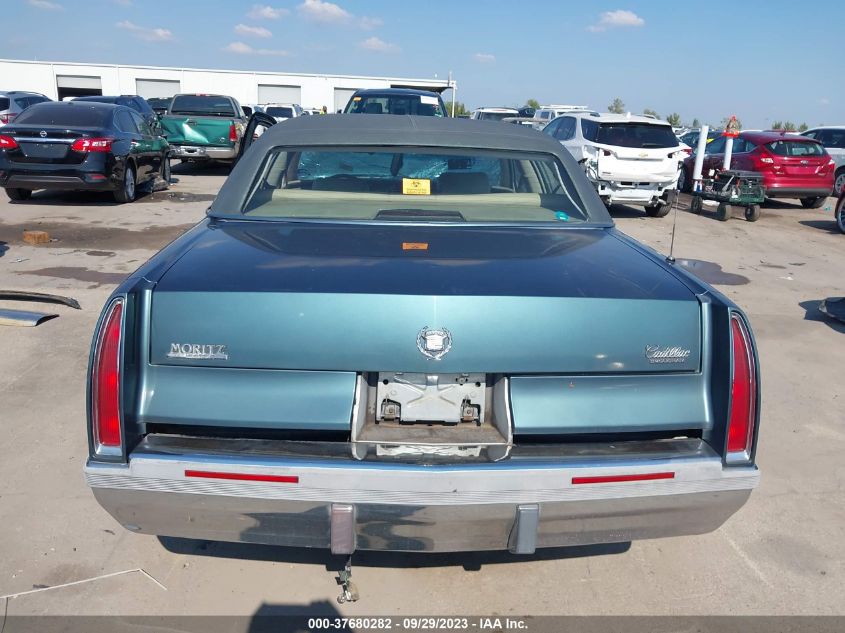 1993 Cadillac Fleetwood Chassis VIN: 1G6DW5275PR730406 Lot: 37680282