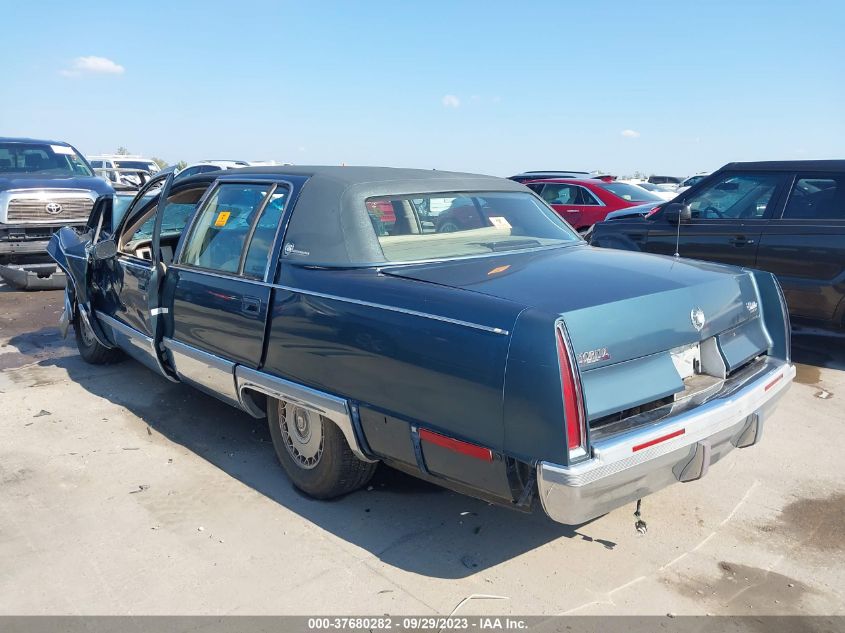 1993 Cadillac Fleetwood Chassis VIN: 1G6DW5275PR730406 Lot: 37680282