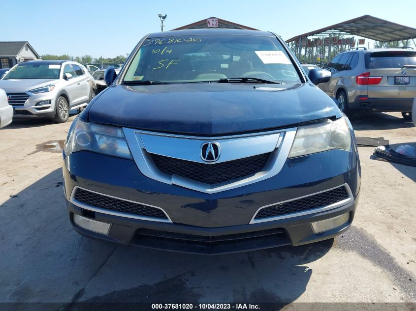 2013 Acura Mdx Technology Package VIN: 2HNYD2H38DH513638 Lot: 37681020