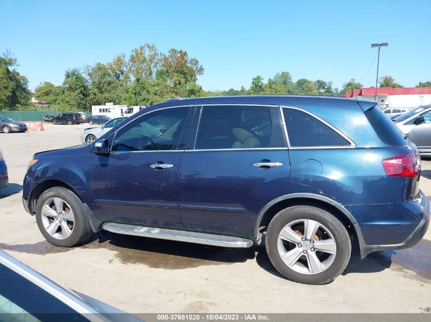 2013 Acura Mdx Technology Package VIN: 2HNYD2H38DH513638 Lot: 37681020