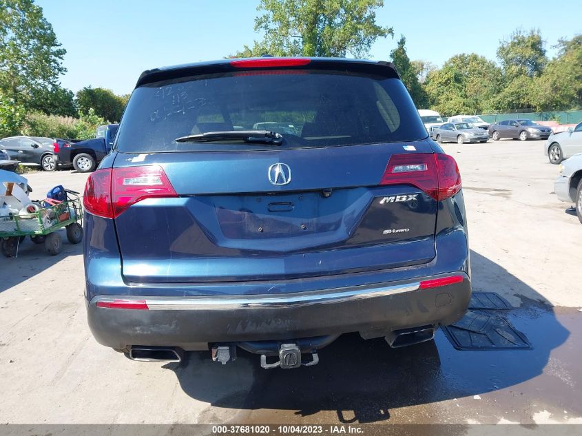 2013 Acura Mdx Technology Package VIN: 2HNYD2H38DH513638 Lot: 37681020