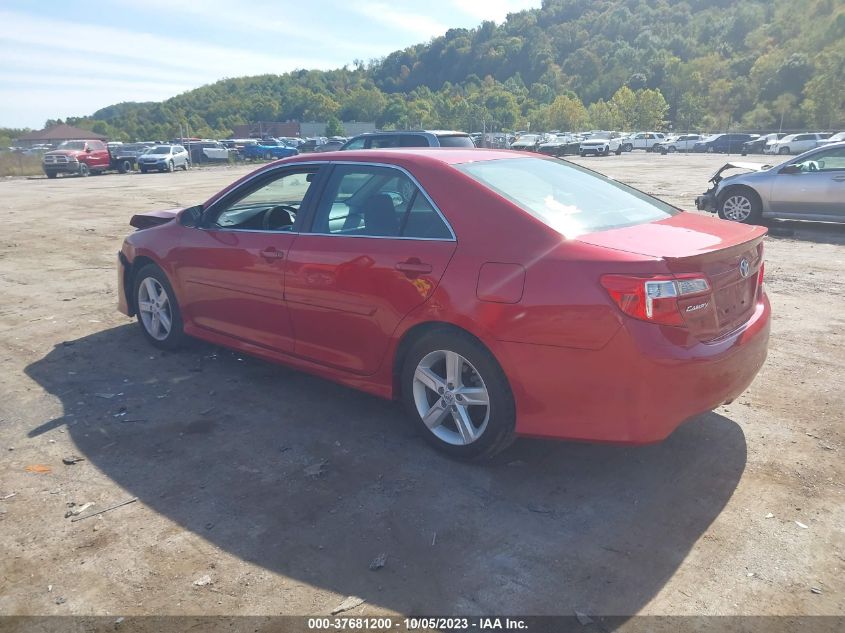 2014 Toyota Camry Se VIN: 4T1BF1FK9EU829442 Lot: 37681200