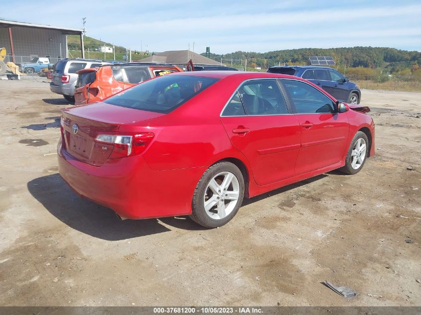 2014 Toyota Camry Se VIN: 4T1BF1FK9EU829442 Lot: 37681200