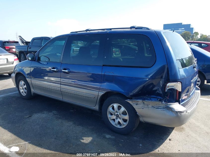 2004 Kia Sedona Ex/Lx VIN: KNDUP131446548030 Lot: 37681437