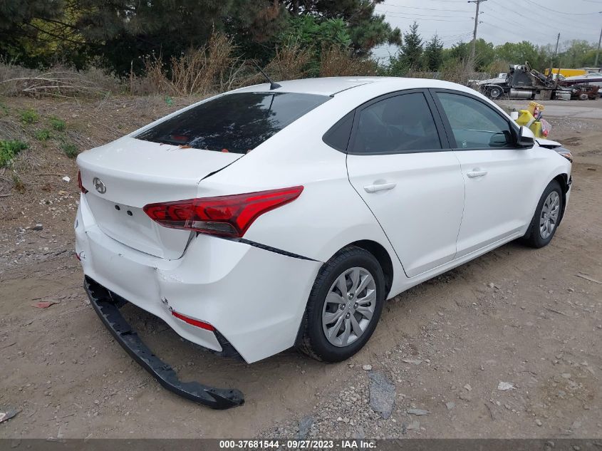 2020 Hyundai Accent Se VIN: 3KPC24A63LE107024 Lot: 37681544