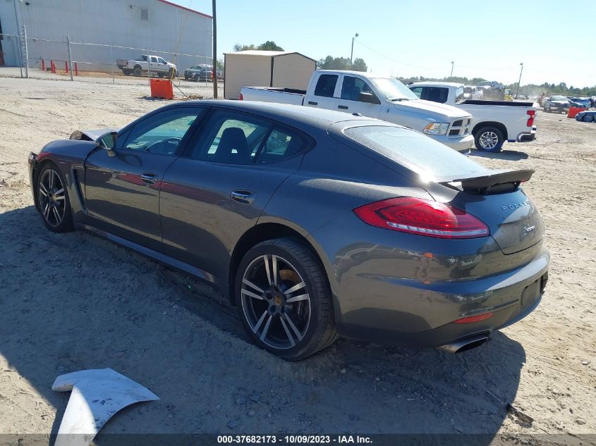 2015 Porsche Panamera 4 VIN: WP0AA2A77FL003834 Lot: 37682173