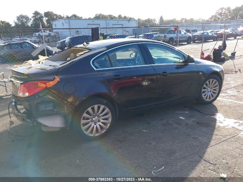 2011 Buick Regal Cxl Rl3 VIN: W04GR5EC2B1048093 Lot: 37682353