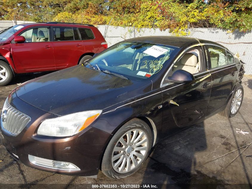 2011 Buick Regal Cxl Rl3 VIN: W04GR5EC2B1048093 Lot: 37682353